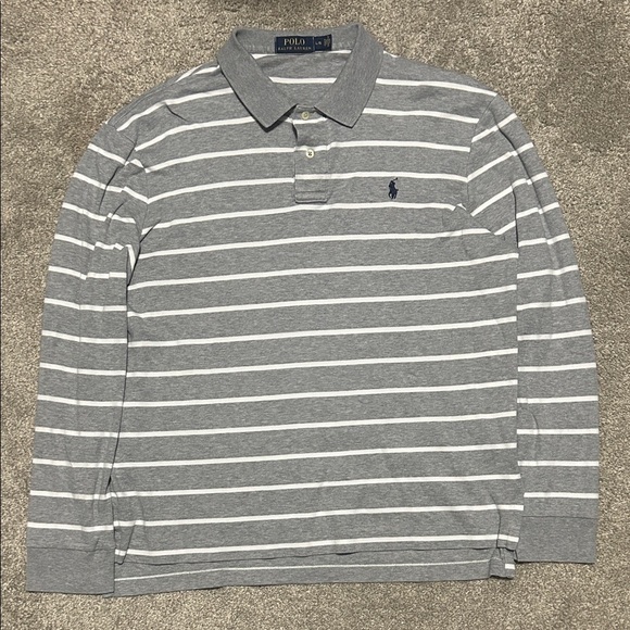 Polo Ralph Lauren Other - Vintage Ralph Lauren Striped Rugby Shirt